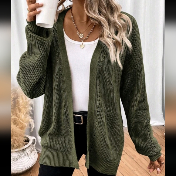 Ladies' Vintage Corduroy Long Sleeve Shirt Jacket, Ladies Spring - Picture 4 of 4